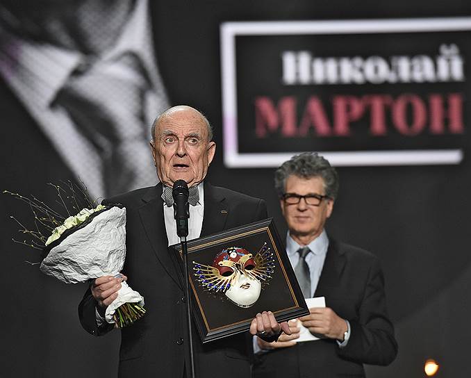 Актеры Николай Мартон (слева) и Игорь Костолевский (справа)