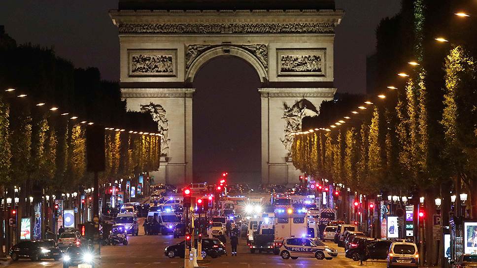 Что произошло в центре Парижа
