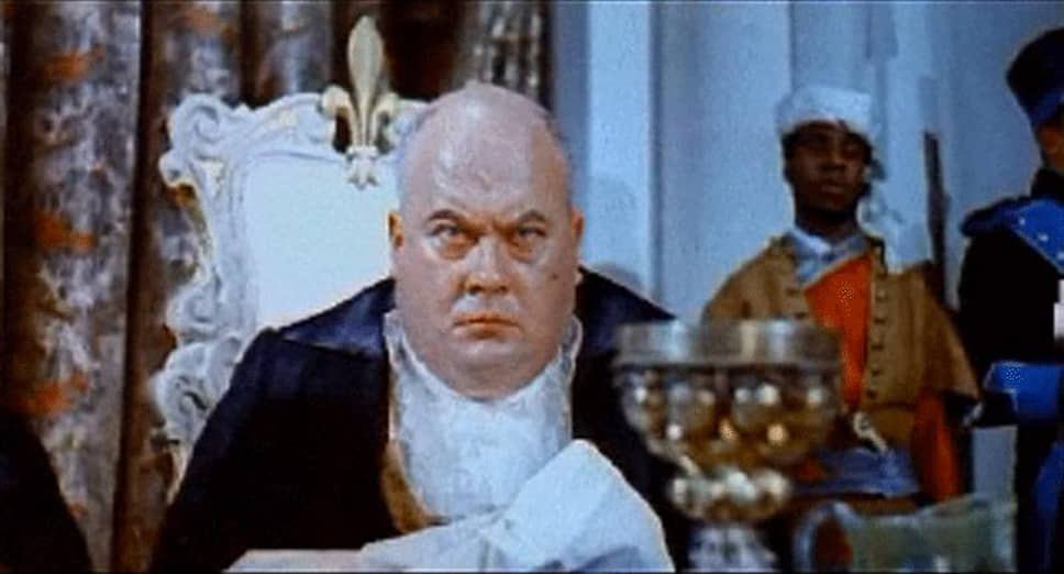 Еще в детстве Моргунов заболел диабетом из-за отравления. Болезнь со временем осложнялась, но ни на экране, ни в жизни актер этого не показывал
&lt;br>На фото: кадр из фильма «Три толстяка» (1960)