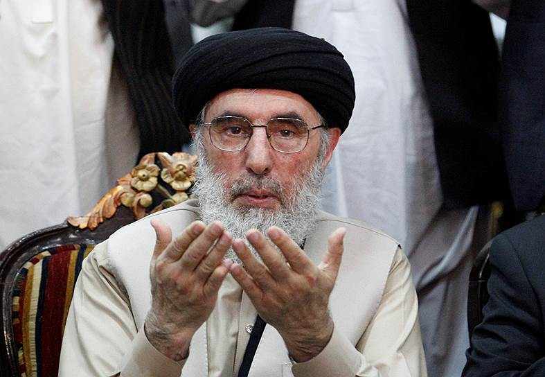 Глава Исламской партии Афганистана Гульбеддин Хекматияр 