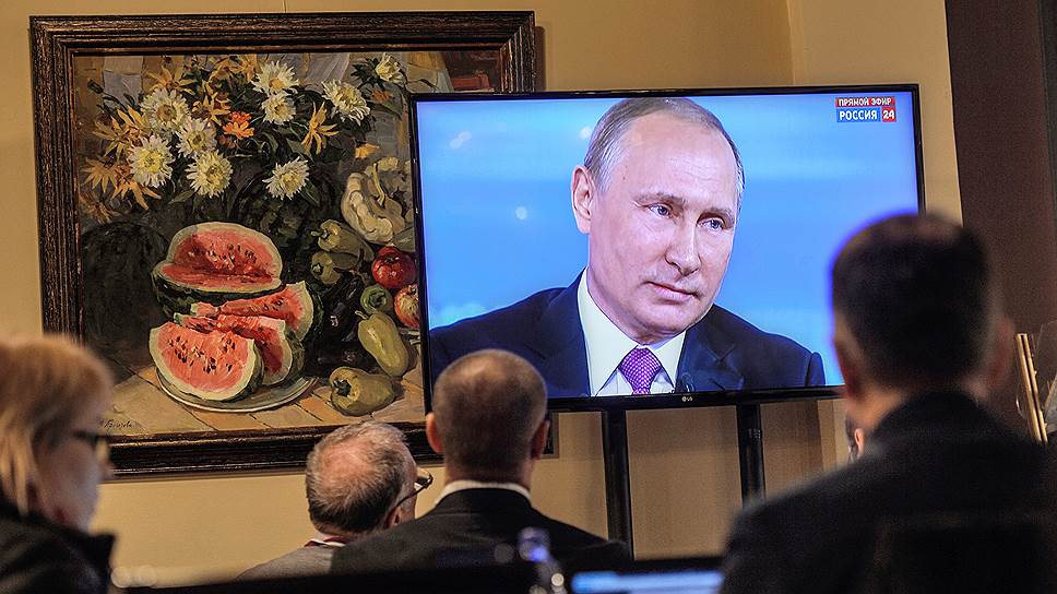 Основные тезисы прямой линии с Владимиром Путиным