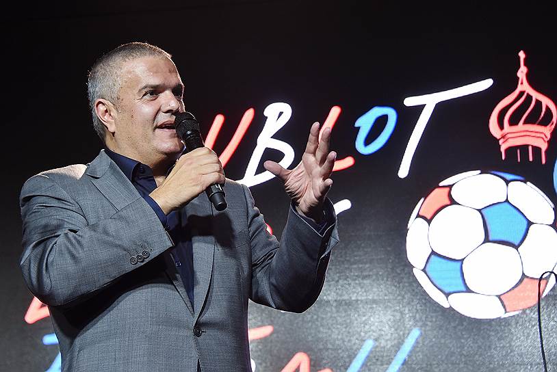 Исполнительный директор компании Hublot Рикардо Гвадалупе во время ужина #HublotLovesFootball, посвященный открытию бутика Hublot, в ЦУМе