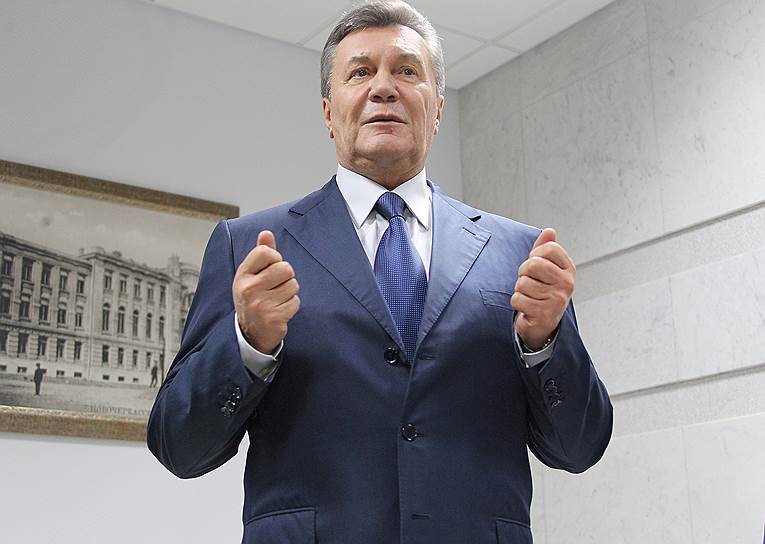 Бывший президент Украины Виктор Янукович 