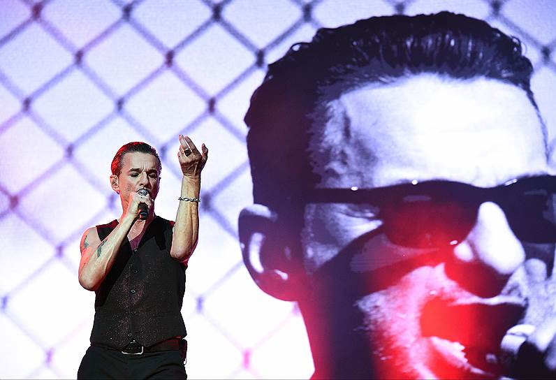 Солист группы Depeche Mode Дэйв Ган