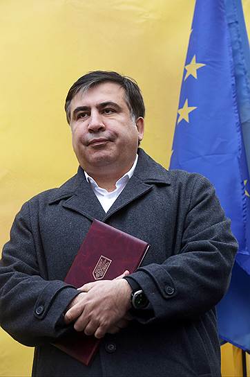 Бывший глава Одесской области Михаил Саакашвили 