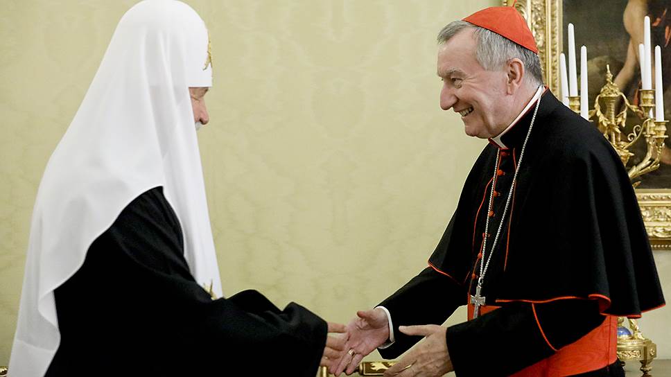 Как прошла встреча госсекретаря Ватикана с предстоятелем РПЦ