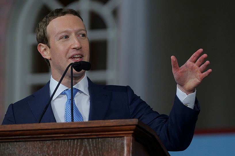 Основатель Facebook Марк Цукерберг