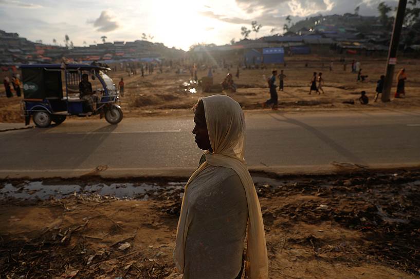 Кокс-Базар, Бангладеш. Мусульмане-рохинджа в лагере беженцев