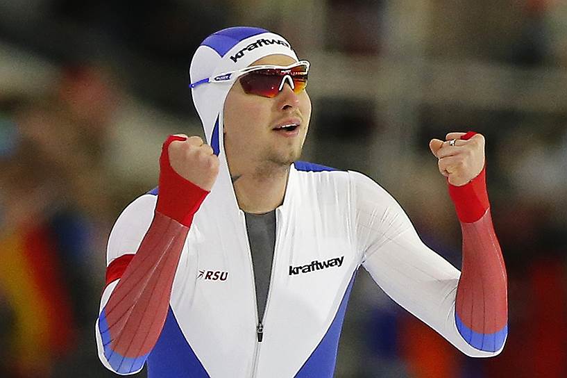 Российский конькобежец Павел Кулижников