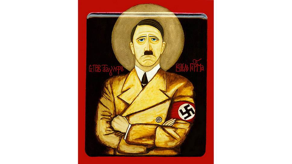 Глядя на икону Атаульфа Мюнхенского, трудно поверить, что это не пародия и не авангардистская акция, созданная ради эпатажа зрителей