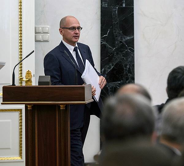 Первый заместитель главы администрации президента России Сергей Кириенко