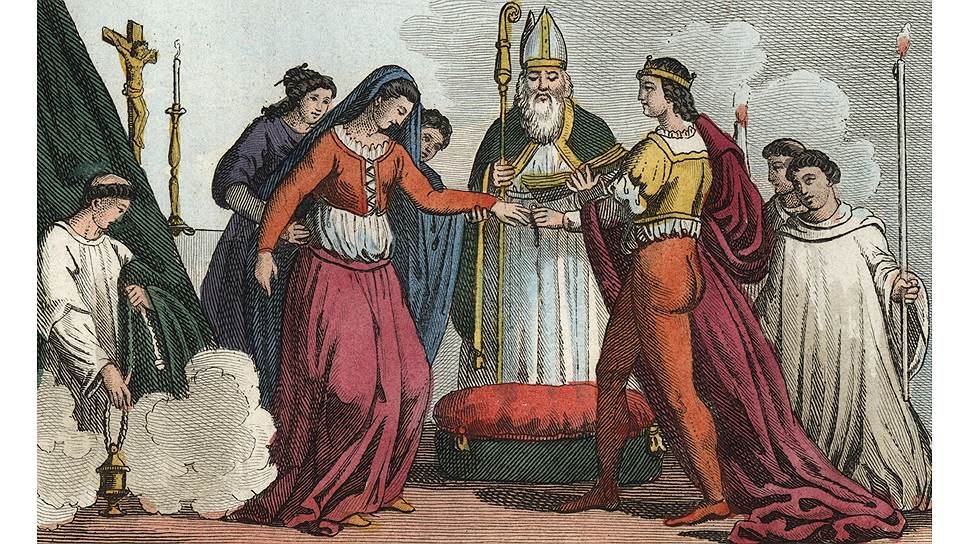 Церковь всегда хотела иметь контроль над браком, начиная с коронованных особ