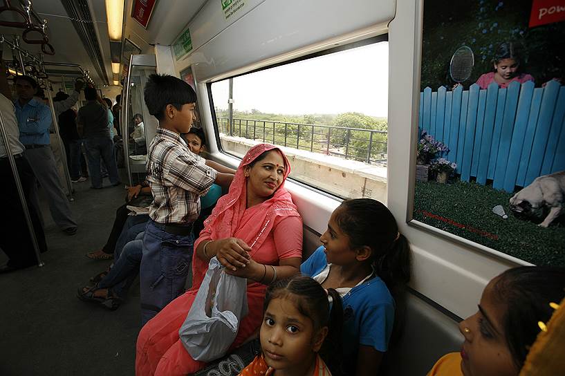 Гургаон может похвастаться первым в Индии частным метрополитеном
