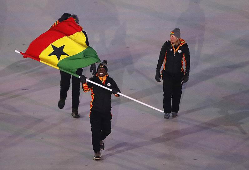 Спортсмен из Ганы Акваси Фраймпонг