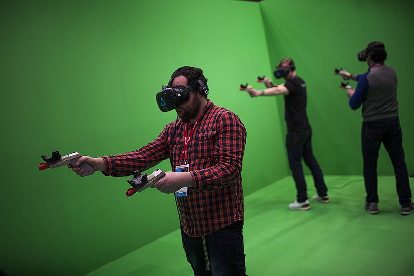 Презентация VR-устройств от компании Boston company