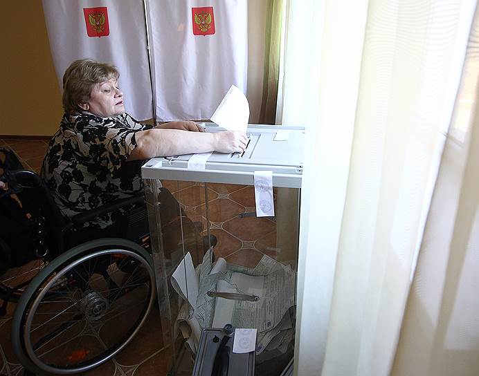 Голосование на выборах президента РФ в Калининграде