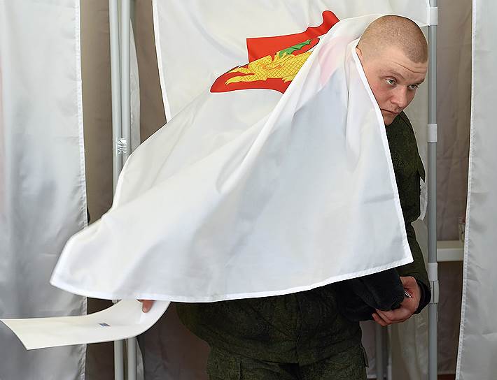 Выборы президента РФ, голосование военнослужащих в Москве