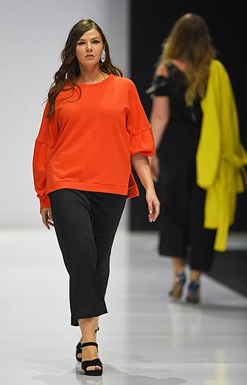 Показ коллекции La Redoute &amp; Plussize в рамках Moscow Fashion Week в Гостином дворе