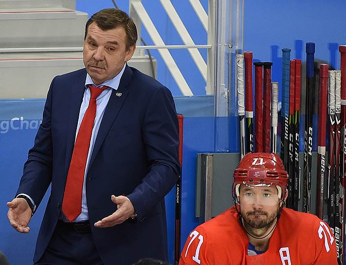 Бывший главный тренер сборной России по хоккею Олег Знарок