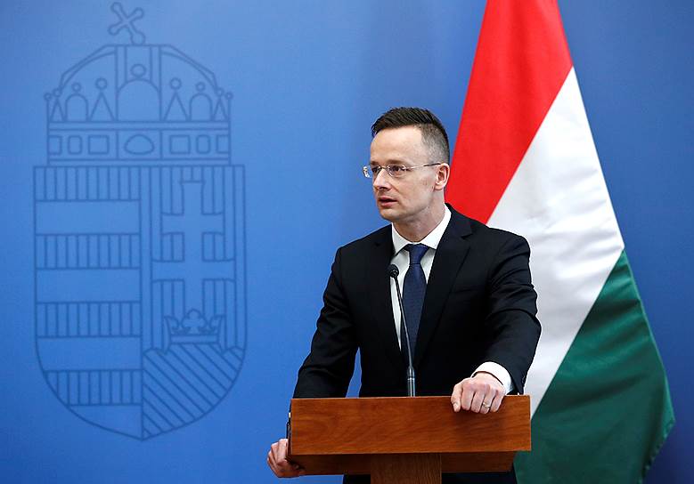 Министр иностранных дел Венгрии Петер Сийярто