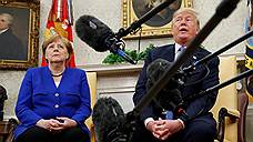 Дональд Трамп и Ангела Меркель не преодолели барьеры