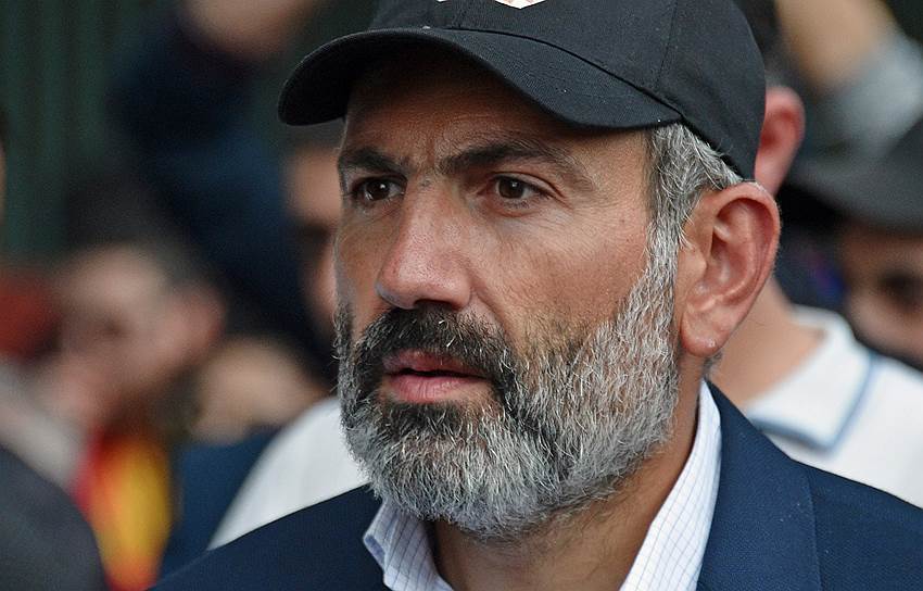 Кандидат на пост премьер-министра Армении Никол Пашинян
