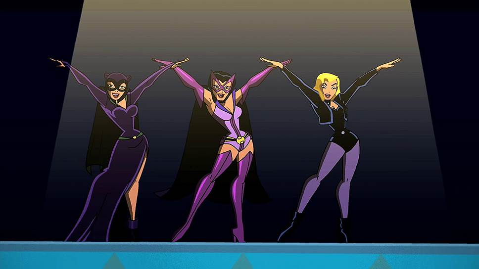 В 2010 году в США запретили к показу эпизод «Маска Матчи Мелоуна» анимационного сериала «Бэтмен: отважный и смелый» за то, что в нем присутствовал сексуальный подтекст. В серии девушки-супергерои танцевали эротический танец