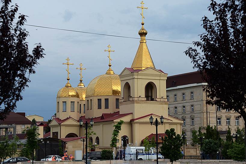 Церковь Михаила Архангела в центре Грозного