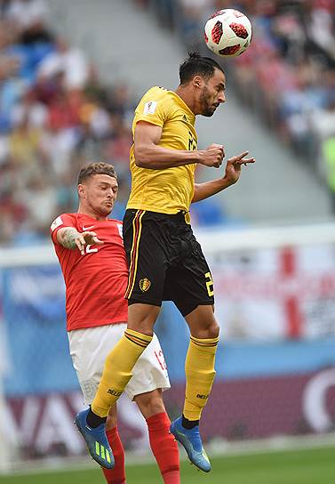 Киран Триппье (слева) и Насер Шадли