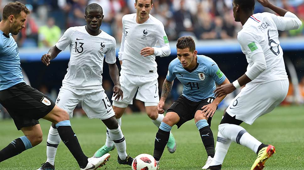 “Ъ” провел онлайн-трансляцию матча Уругвай—Франция