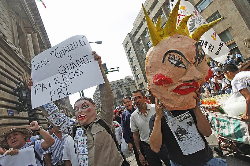 Во многих странах Латинской Америки борьба за права трудящихся превратилась в карнавал