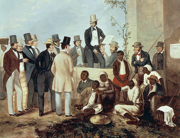 Мировые торговые системы были тесно связаны с импортом африканских рабов