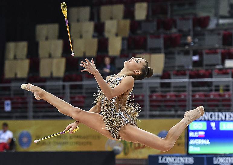 Дина Аверина булавы 2018 Чемпионат мира