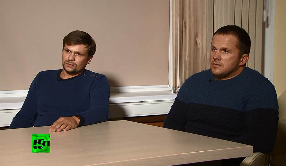 13 сентября. Подозреваемые в отравлении Скрипалей дали первое телевизионное &lt;a href=&quot;/doc/3739629&quot;>интервью&lt;/a>. Представитель премьер-министра Великобритании Терезы Мэй &lt;a href=&quot;/doc/3739900&quot;>назвал&lt;/a> его оскорбительным