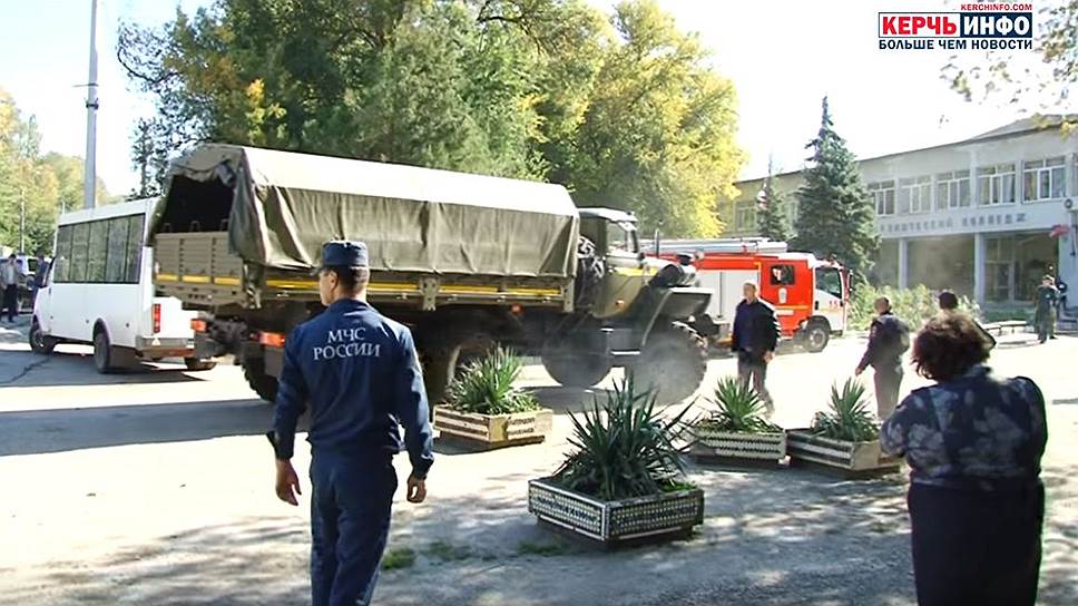 Взрыв в колледже в Керчи. Онлайн-трансляция “Ъ”