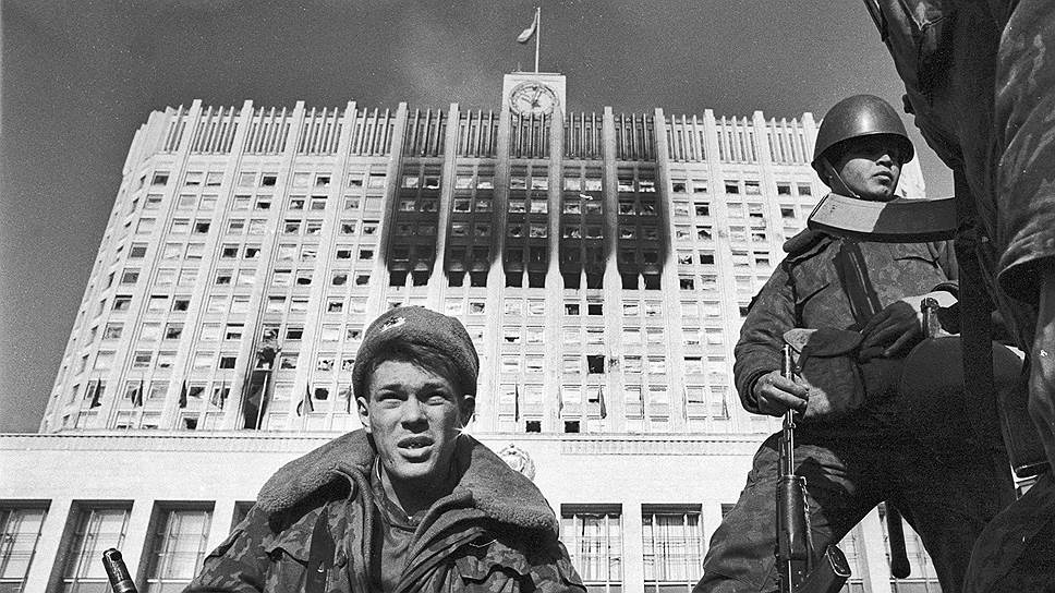 Штурм белого дома 1993 фото