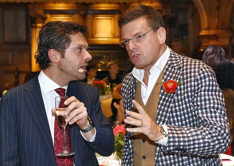 Генеральный консул Италии в России Франческо Форте (слева) и директор по развитию российского ритейлера Bosco di Ciliegi Константин Андрикопулус