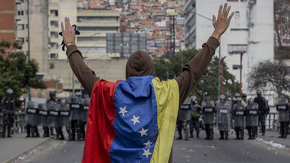 Протесты в Венесуэле