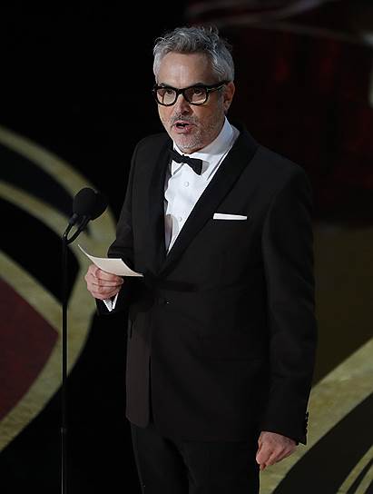 Получивший «Оскар» за «Лучшую режиссуру» Альфонсо Куарон