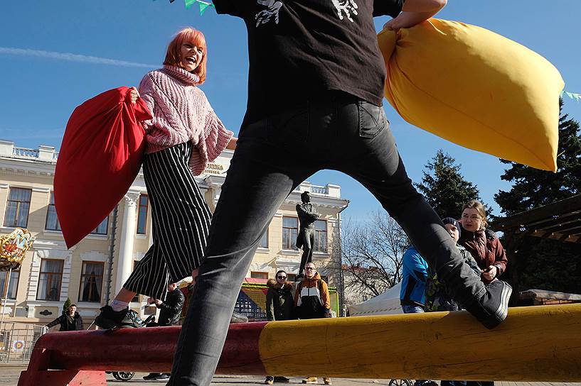 Народные гуляния «Городская масленица» в Краснодаре