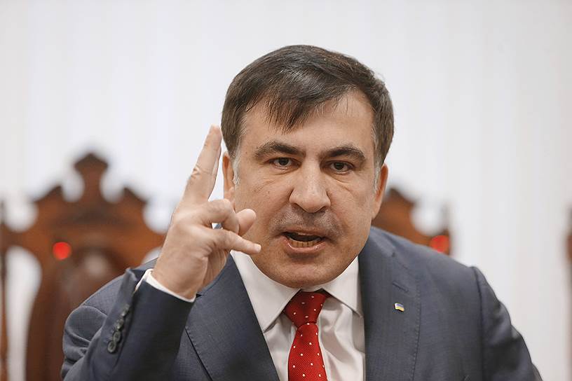 Бывший президент Грузии, почетный председатель партии «Единое национальное движение» Михаил Саакашвили