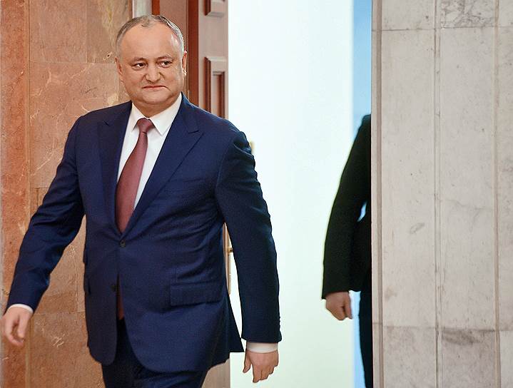 Президент Молдавии Игорь Додон