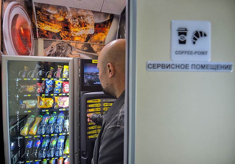 В сервисной зоне в коридоре предполагается размещение вендинговых автоматов