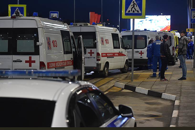 Пострадавшие были доставлены в московские больницы и лечебные учреждения города Химки