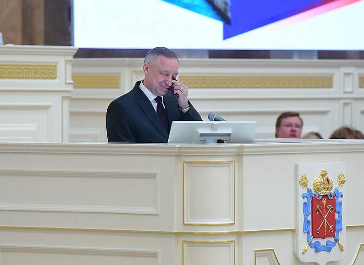 Временно исполняющий обязанности губернатора Санкт-Петербурга Александр Беглов