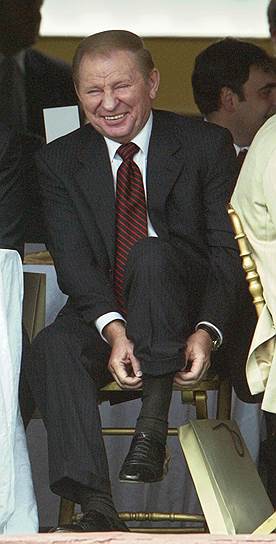 Президент Украины Леонид Кучма, 2004 год