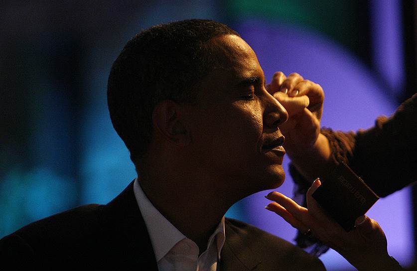 Кандидат в президенты США от Демократической партии Барак Обама, 2008 год 