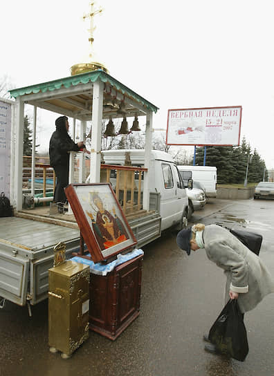 Передвижная звонница 