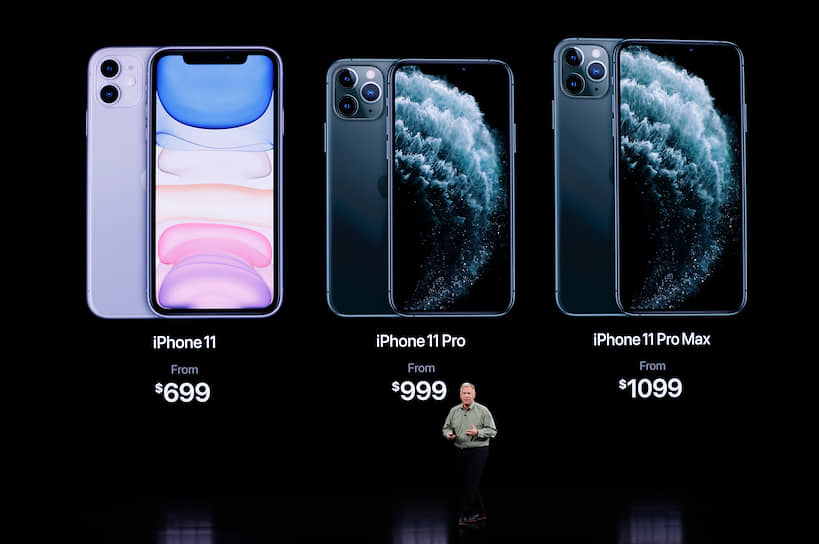 Цена iPhone 11 Pro составит от $999, iPhone 11 Pro Max — от $1099. iPhone 11 — от $699. Ожидается, что в России стоимость iPhone традиционно будет выше