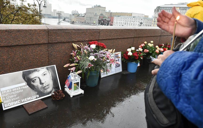 Большой Москворецкий мост, на котором был убит Борис Немцов